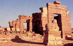 Meroe temple